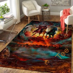 Four Horsemen Of The Apocalypse Area Rug