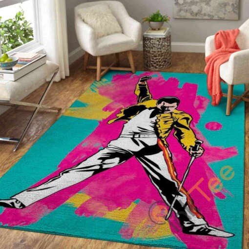 Freddie Mercury Area Rug