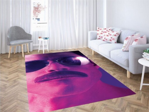 Freddie Mercury Living Room Modern Carpet Rug