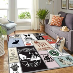 French Bulldog Mk Carpet Area Rug