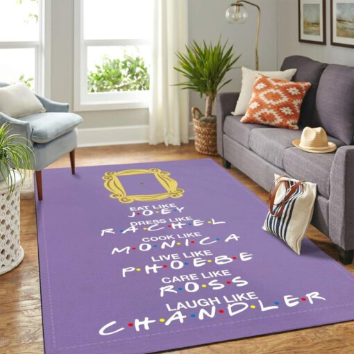 Friends Tv Show Carpet Area Rug