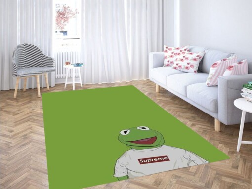 Frog Wallpaper Living Room Modern Carpet Rug