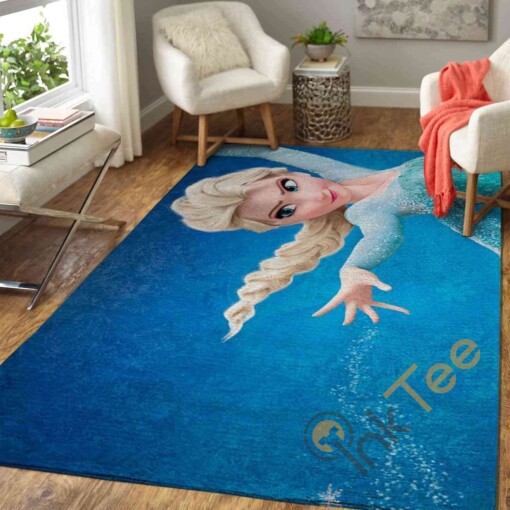 Frozen Elsa Area Rug