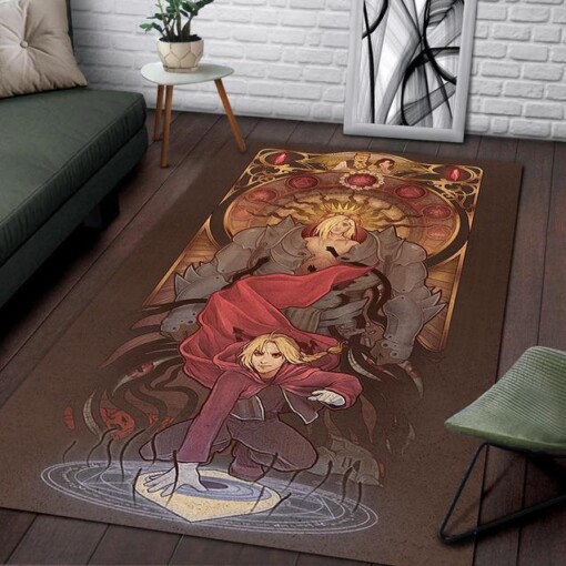 Fullmetal Alchemist Brotherhood Area Rug