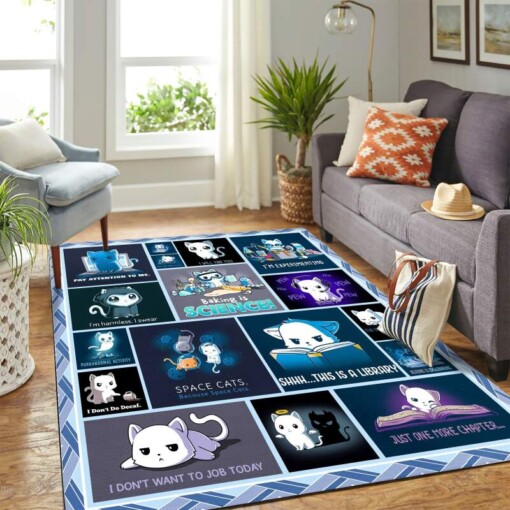 Funny Cat Mk Carpet Area Rug  Home Decor  Bedroom Living Room Dcor 5D904E