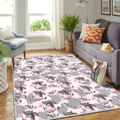 Funny Milk Cow Mk Carpet Area Rug