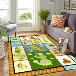 Funny Turtle Mk Carpet Area Rug