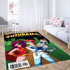 Futurama New Justice Team Living Room Modern Carpet Rug