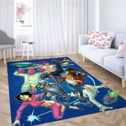 Futurama Wallpaper Living Room Modern Carpet Rug