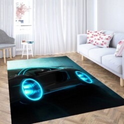 Futuristic Car Carpet Rug