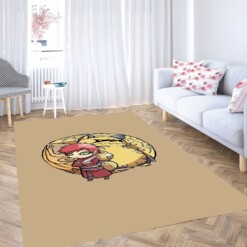 Gaara Dan Shukaku Wallpaper Carpet Rug