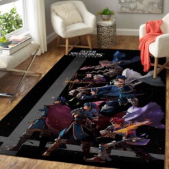 Game Lover Super Smash Bros Ultimate Area Rug