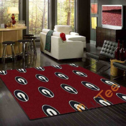 Georgia Bulldogs Area Rug