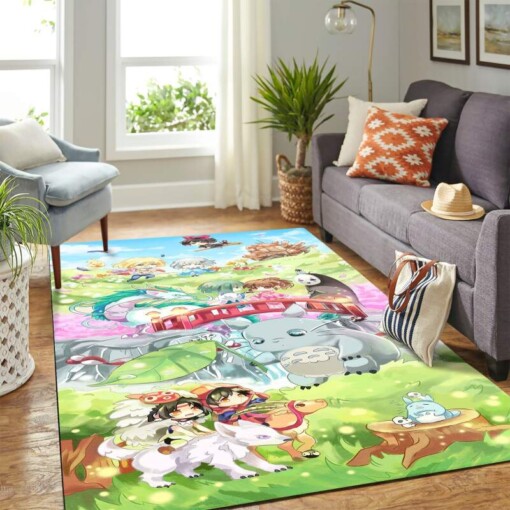 Ghibli Studio Carpet Floor Area Rug