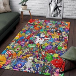 Ghostbusters Real Toy Area Rug