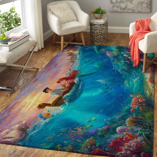 Gift For Fans Little Mermaid Area Rug