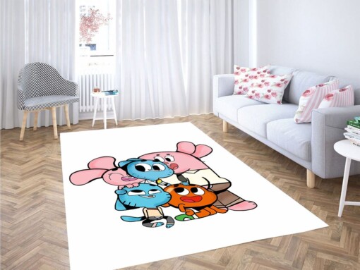 Gimball Character Living Room Modern Carpet Rug