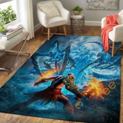 God Of War Area Rug