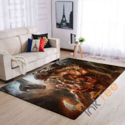 God Of War Area Rug