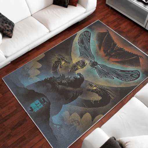 Godzilla Area Rug