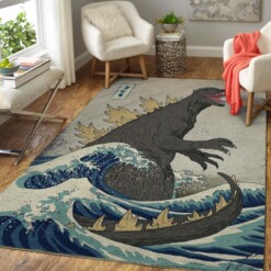 Godzilla Area Rug