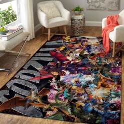 Godzilla Area Rug