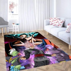 Goku And Another Character Carpet Rug