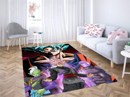 Goku And Another Character Carpet Rug