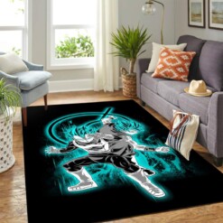 Goku And Vegeta Blue Dragon Ball Super Carpet Floor Area Rug