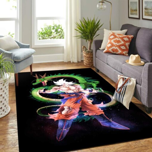 Goku Masterd Ultra Instinct Carpet Floor Area Rug