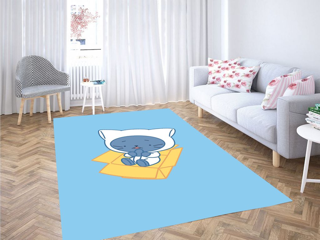 Good Cat Living Room Modern Carpet Rug