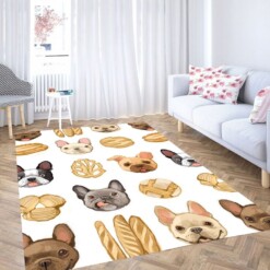 Good Stuff And Dog Living Room Modern Carpet Rug