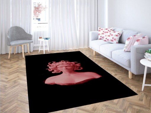 Gorgon City Medusa Head Carpet Rug