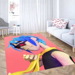 Gorillaz 3d Character Carpet Rug