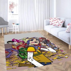 Gorillaz Chaos Carpet Rug