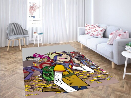Gorillaz Chaos Living Room Modern Carpet Rug