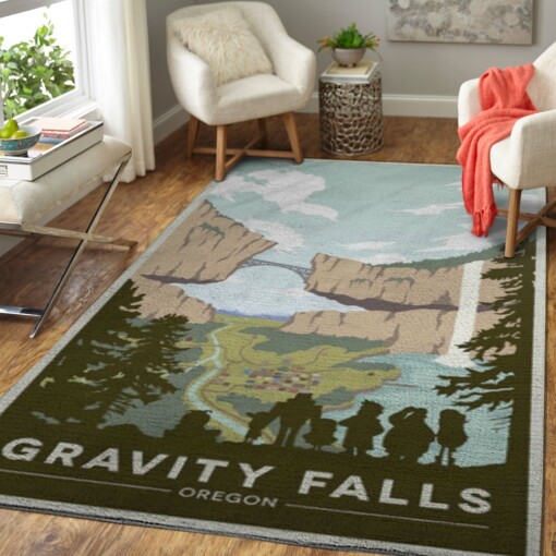 Gravity Falls Area Rug