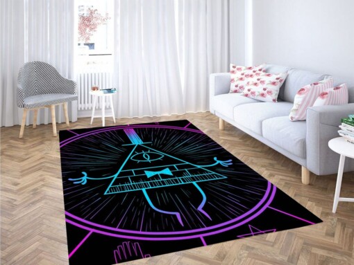 Gravity Falls Icon Living Room Modern Carpet Rug