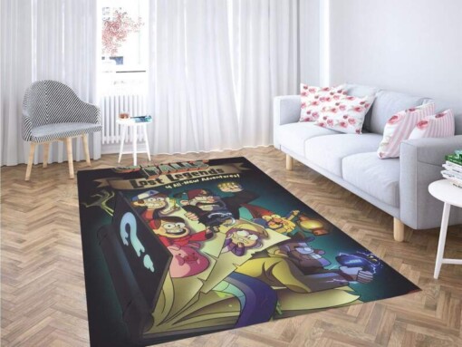 Gravity Falls Lost Legends Carpet Rug