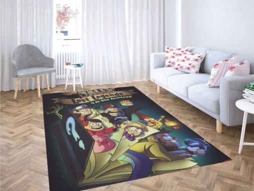 Gravity Falls Lost Legends Living Room Modern Carpet Rug