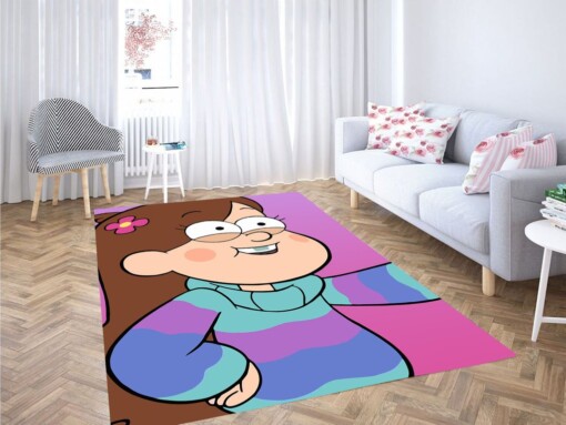 Gravity Falls Mabel Living Room Modern Carpet Rug