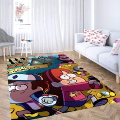 Gravity Falls Power Carpet Rug