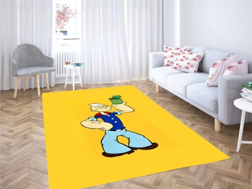 Great Popeye Living Room Modern Carpet Rug