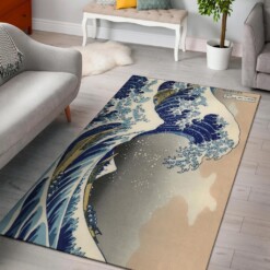 Great Wave Off Kanagawa Area Rug