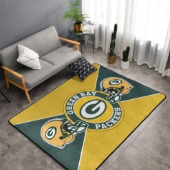 Green Bay Packers Nfl Family Decorative Floor Rug