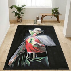 Green Lantern Rug  Custom Size And Printing