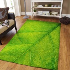 Green Leaf Rug