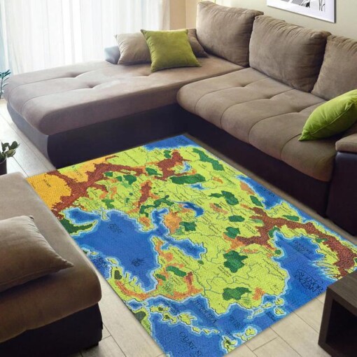 Greyhawk Maps Area Rug