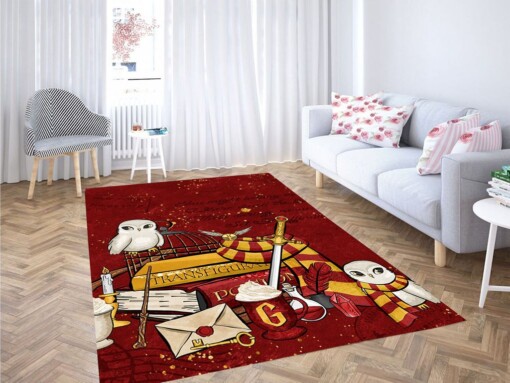 Gryffindo Stuff Living Room Modern Carpet Rug