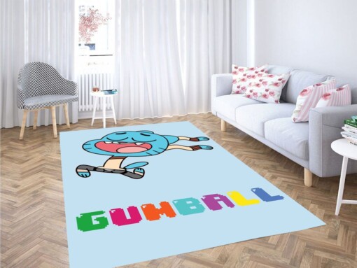 Gumball Flying Living Room Modern Carpet Rug